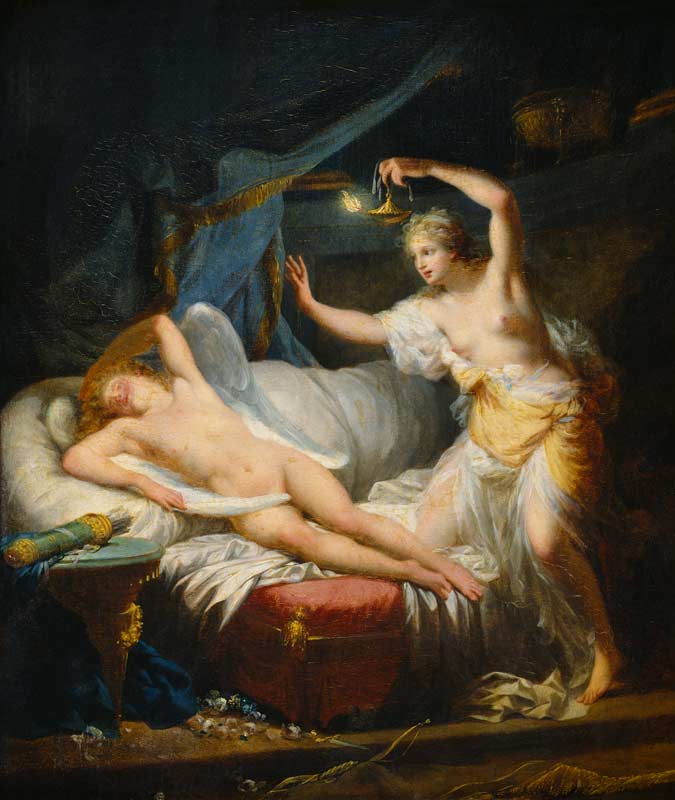 Cupid and Psyche from Jean-Baptiste Regnault