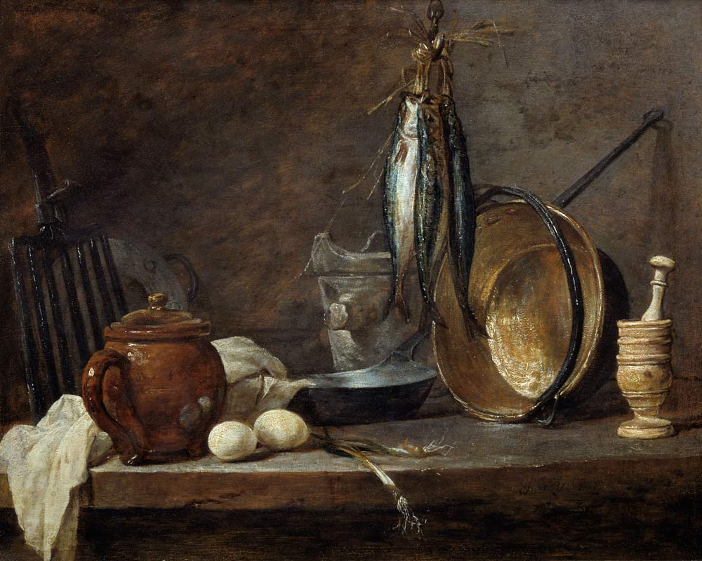 Shoot day meal the from Jean-Baptiste Siméon Chardin