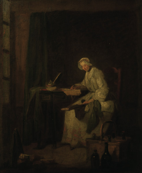 The Ledger from Jean-Baptiste Siméon Chardin