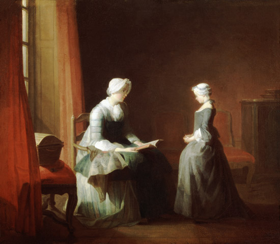 The lesson from Jean-Baptiste Siméon Chardin