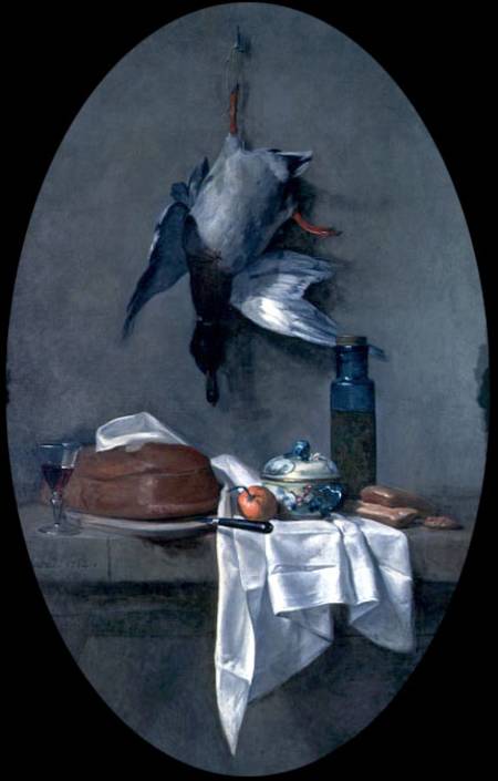 Still Life With Duck from Jean-Baptiste Siméon Chardin