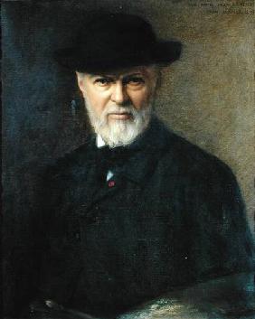 Portrait of Jean-Jacques Henner (1829-1905)