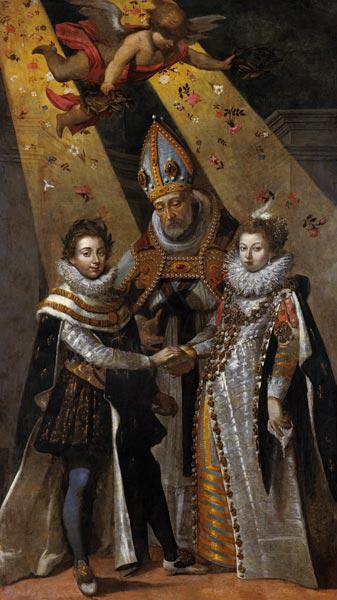 The Marriage of Louis XIII (1601-63) King of France and Navarre and Anne of Austria (1601-66) Infant