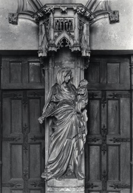 Portal with a trumeau depicting the Virgin and Child from Jean de Sluter