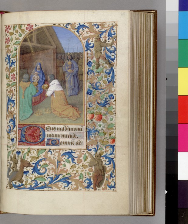 The Adoration of the Magi (Book of Hours) from Jean Fouquet