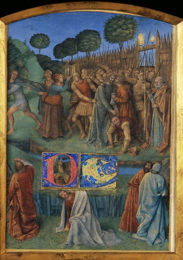 Die Gefangennahme Christi from Jean Fouquet