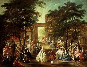 Amusement in the garden from Jean François de Troy