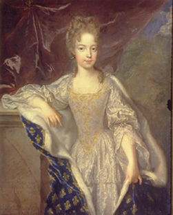 Bildnis der Adelaide von Savoyen from Jean François de Troy