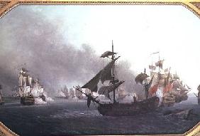 Naval Combat off the Isle of Grenada, 6th July 1779