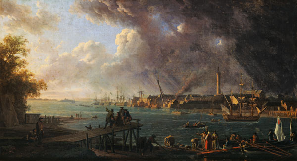 View of the Port of Lorient from Jean-Francois Hue