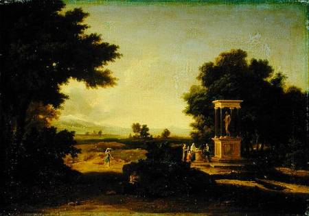 Idyllic Landscape from Jean-François Millet