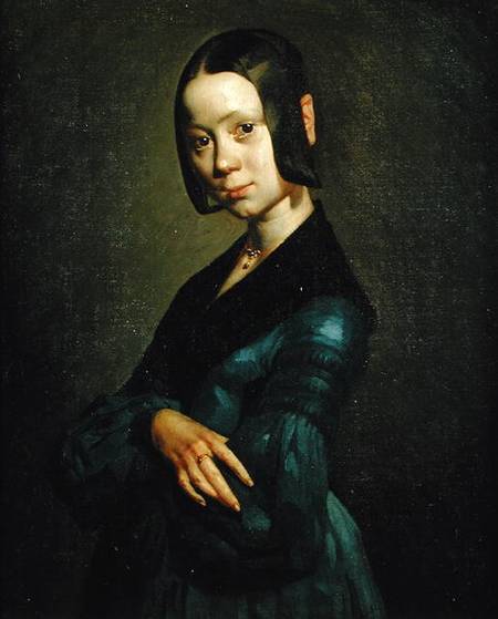 Pauline Ono (1821-44) in Blue from Jean-François Millet
