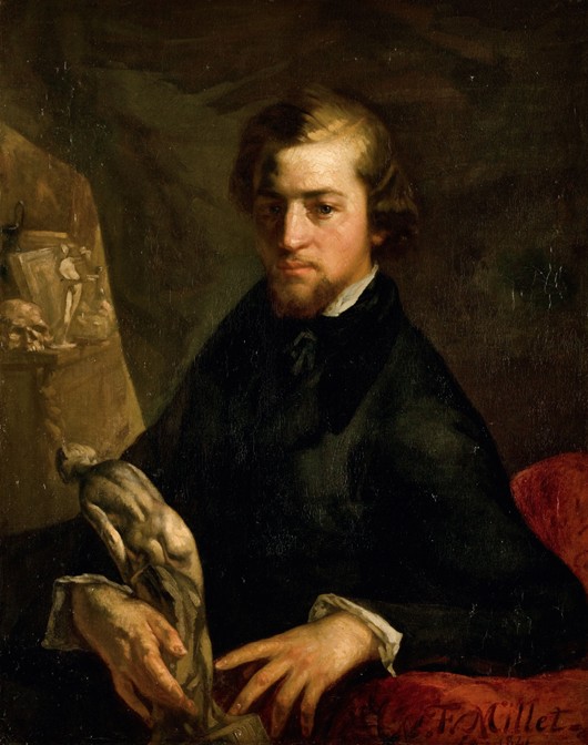Portrait of Charles-André Langevin from Jean-François Millet