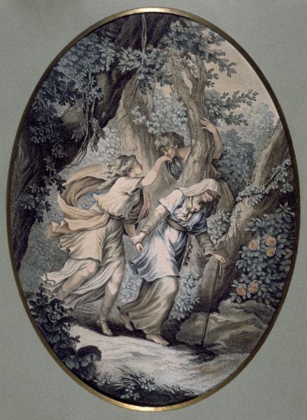 Fragonard / Paul et Virginie / 1788 from Jean Honoré Fragonard