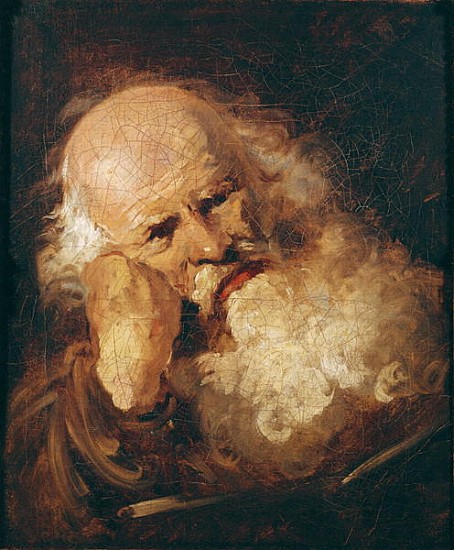 Head of an Old Man from Jean Honoré Fragonard