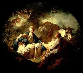 Be quiet on the flight to Egypt from Jean Honoré Fragonard