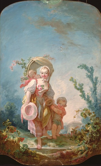 The Shepherdess, 1748-52 from Jean Honoré Fragonard