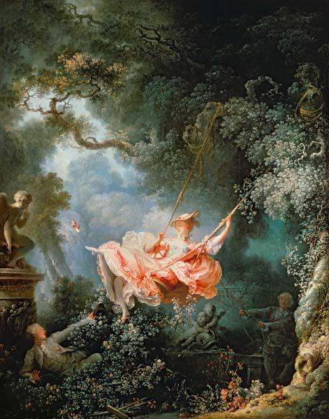 The Swing - Jean Honoré Fragonard