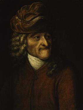 Portrait of the writer, essayist and philosopher Francois Marie Arouet de Voltaire (1694-1778)