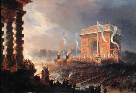 Festival of the Fraternity of the Arc de Triomphe from Jean-Jacques Champin