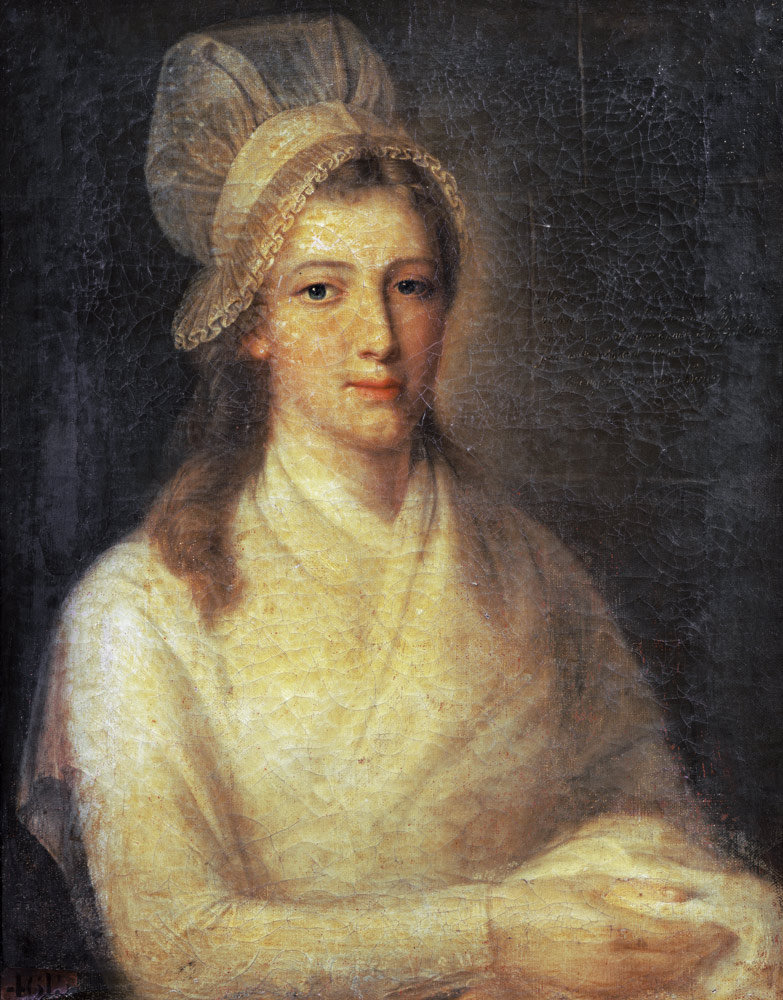 Charlotte Corday (1768-93) from Jean-Jacques Hauer