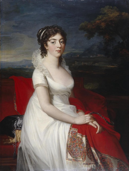 Portrait of Countess Obolenskaya from Jean Laurent Mosnier