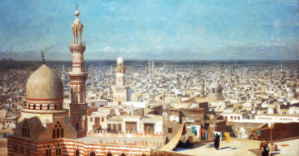 Look over Cairo. from Jean-Léon Gérome