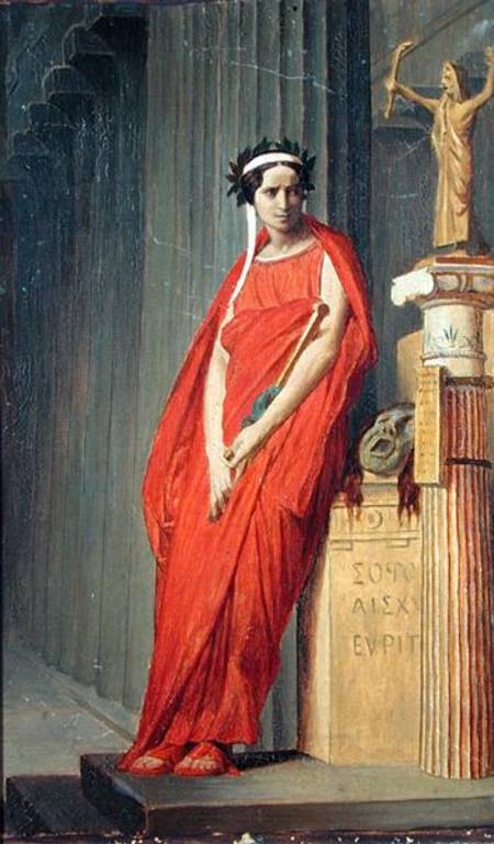 Rachel (1821-58) from Jean-Léon Gérome