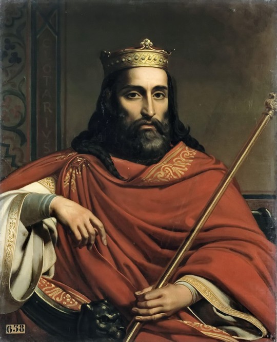 Chlothar I, King of the Franks from Jean Louis Bezard