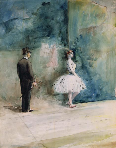 The Dancer from Jean Louis Forain