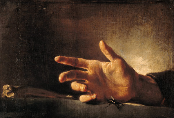 Study of a Hand from Jean Louis Théodore Géricault