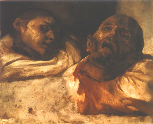 Decapitate of prepared from Jean Louis Théodore Géricault