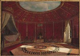 The Empress Josephine's (1763-1814) Bedroom at Malmaison