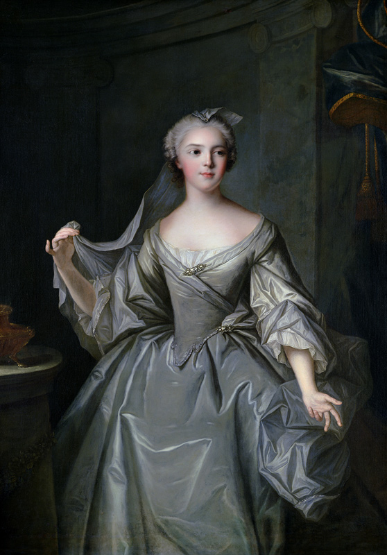 Madame Sophie de France (1734-82) as a Vestal Virgin from Jean Marc Nattier