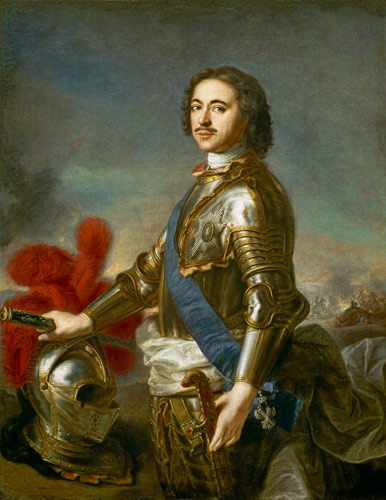 Portrait of Peter I or Peter the Great from Jean Marc Nattier