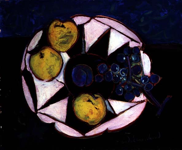 The Plum (oil on canvas)  from Jean Marchand