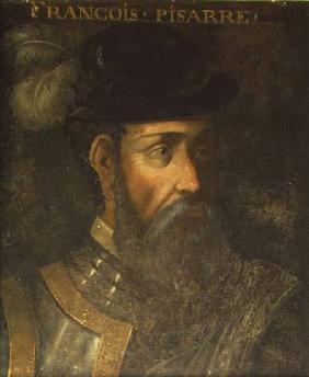 Portrait of Francisco Pizarro (c.1478-1541) Spanish conqueror of Peru
