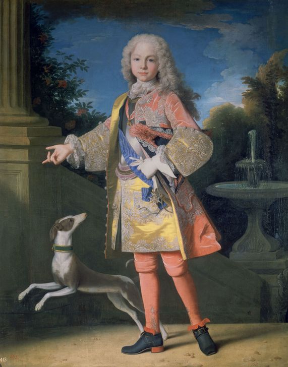 Portrait of Ferdinand of Bourbon from Jean Ranc
