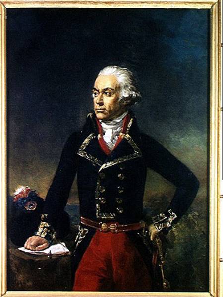 Charles-Francois du Perier Dumouriez (1739-1823) after a painting by Jean Antoine Houdon from Jean Sebastien Rouillard