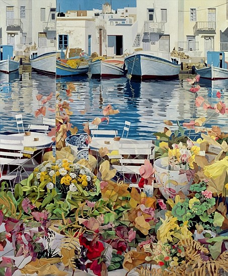 Paros, 1985 (oil on canvas)  from Jeremy  Annett