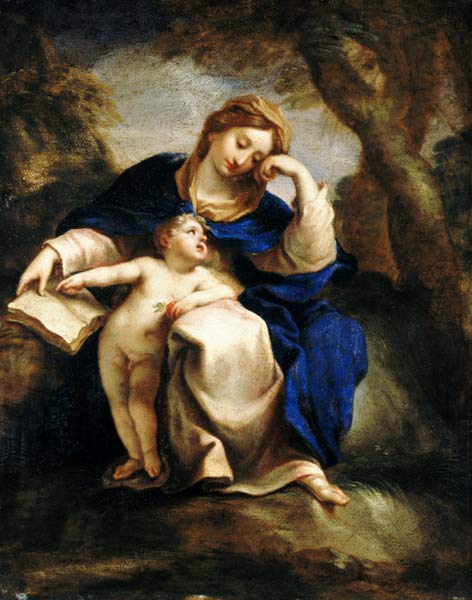 Mother of God with the Jesuskind from Jerzy Eleuter Szymonowic-Siemigowski