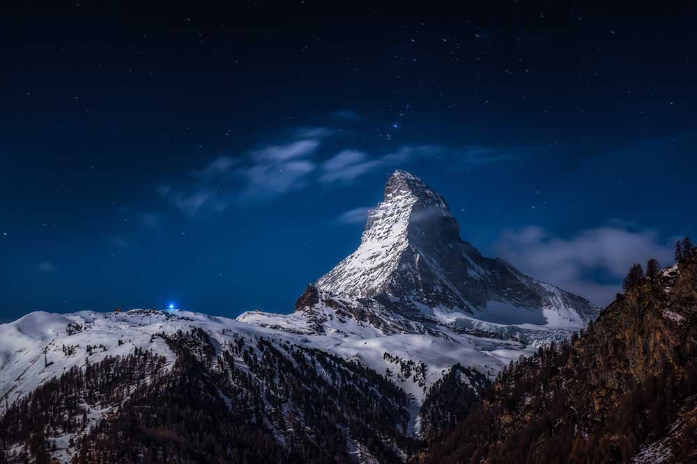 Full moon at Matterhorn from Jesus Gonzalez