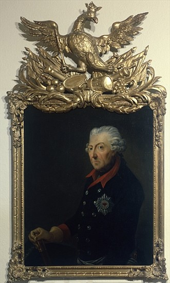 Frederick II of Prussia from J.H.C. Franke