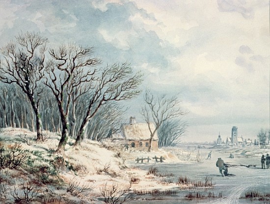 Landscape: Winter from J.J. Verreyt