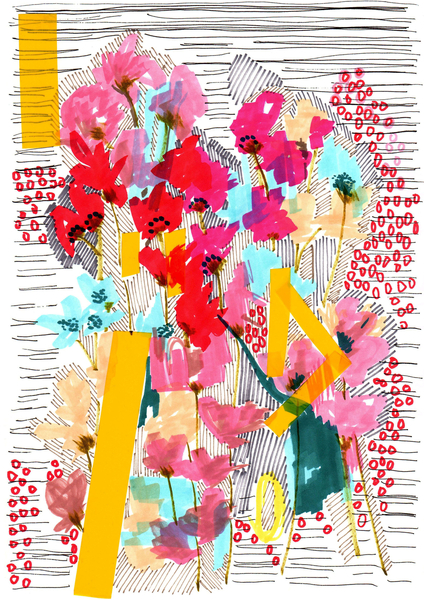 Floral Doodle 3 from Jo Chambers