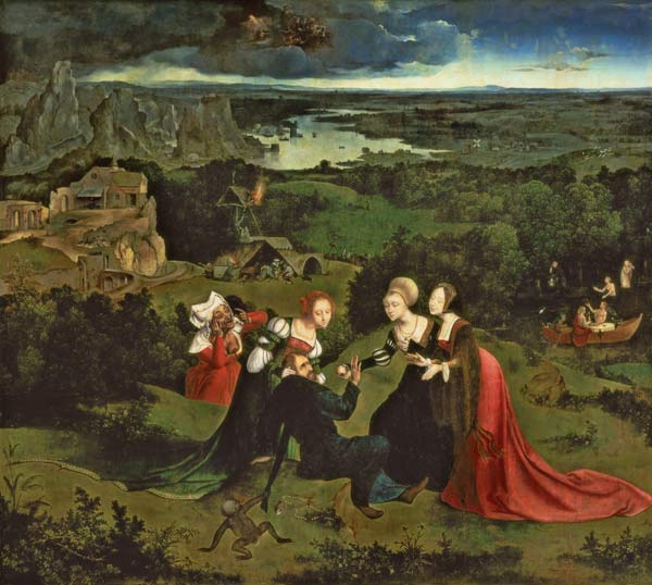The Temptation of St. Anthony from Joachim Patinir