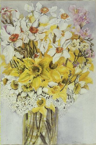 Daffodils and Narcissi (w/c)  from Joan  Thewsey