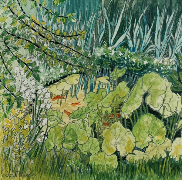 Pond with Goldfish from Joan  Thewsey