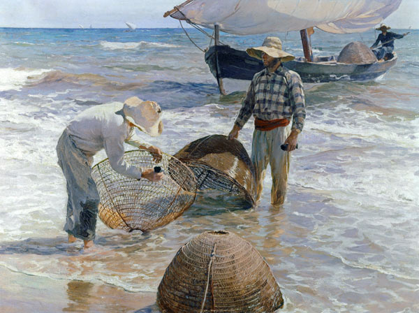 Valencian Fishermen from Joaquin Sorolla