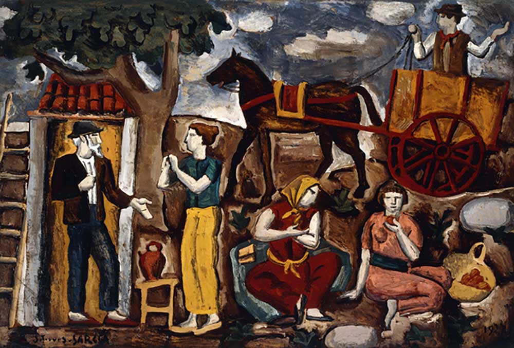 Gypsies, 1927 from Joaquin Torres-Garcia